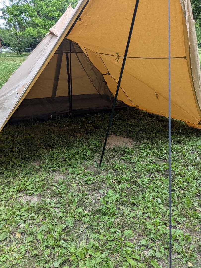 BUNDOK　ソロティピー1　BDK-75TC　二股ポール＆フロントウォール付き