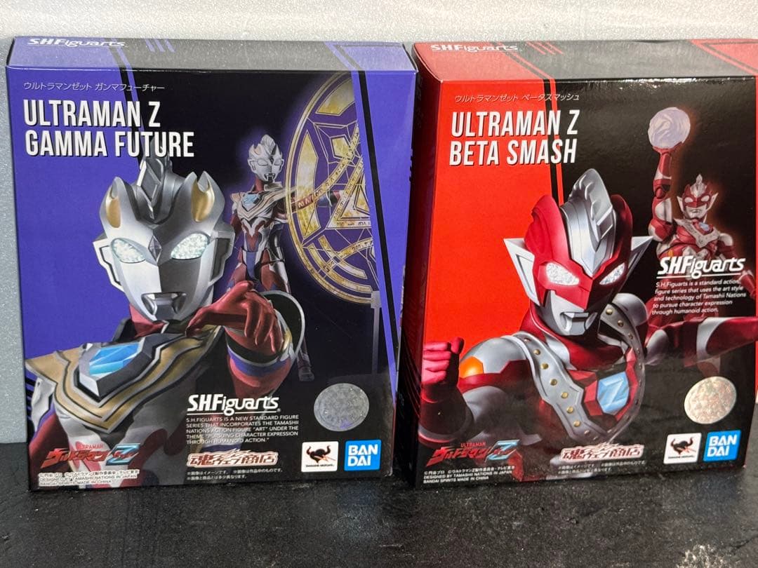 SHFiguarts ウルトラマンZ ベータスマッシュ　ガンマフューチャー　2体