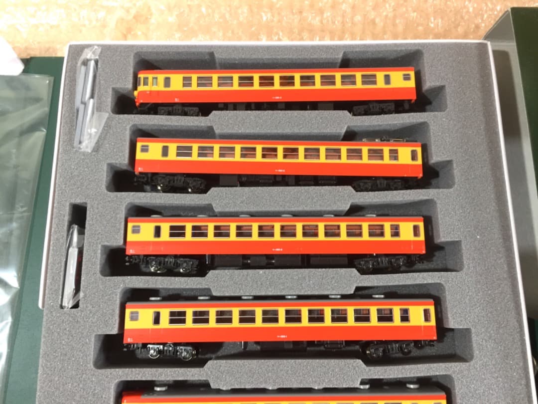 ○[極美品] KATO 10-1299 155系修学旅行電車「ひので・きぼう」