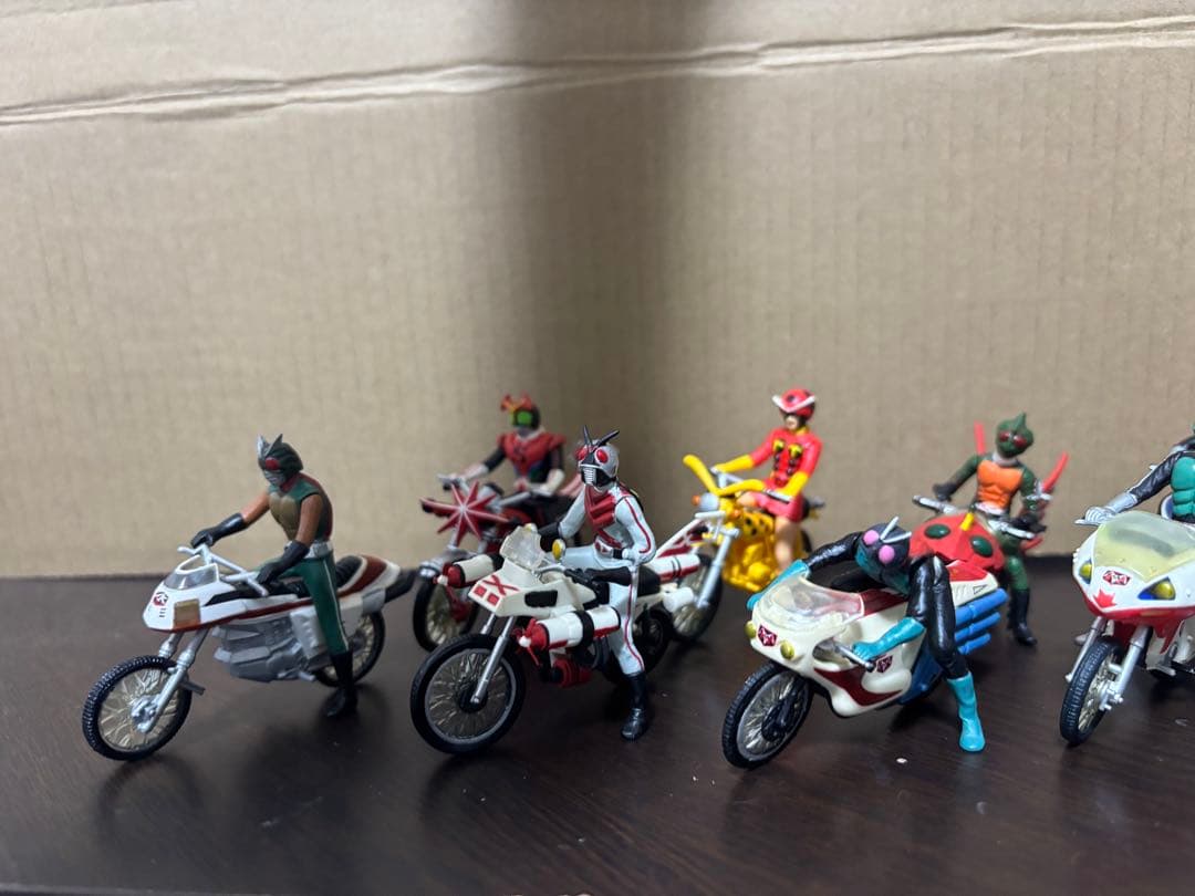 特撮メカコレクション　ライダーマシンクロニクル　ガシャポン　まとめ売り