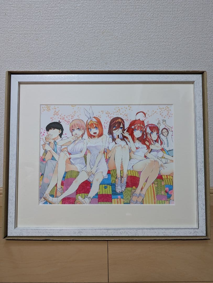 3500円値下げ　3個セット販売付属品付き五等分の花嫁複製原画A B C