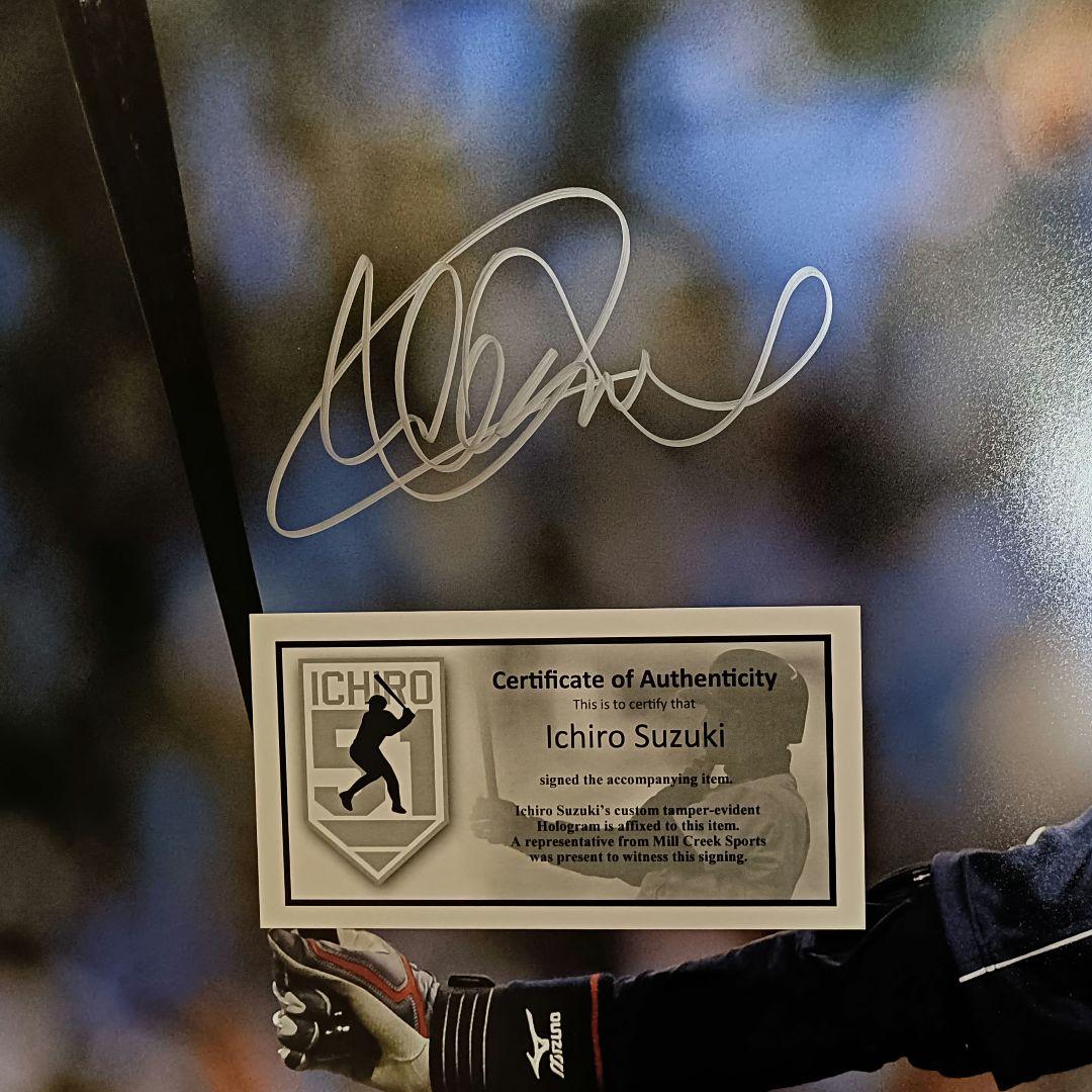 ★WBC2009　★イチロー選手　直筆サイン写真