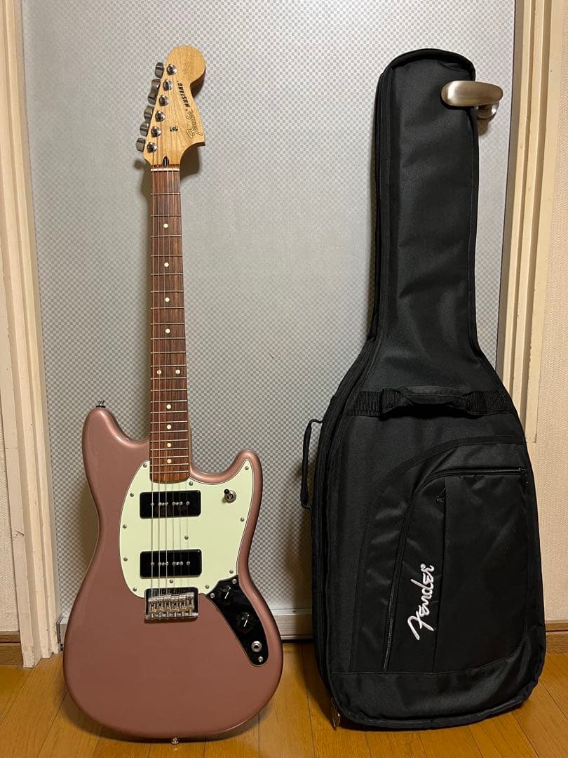美品/ FENDER Mustang 90, Burgundy ムスタング