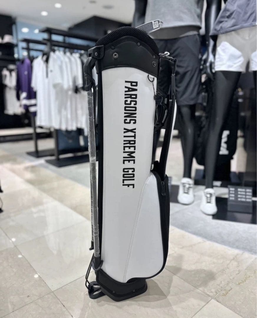 PXG ラウンドバッグ セルフスタンドバッグ ハーフキャディバッグ ホワイト
