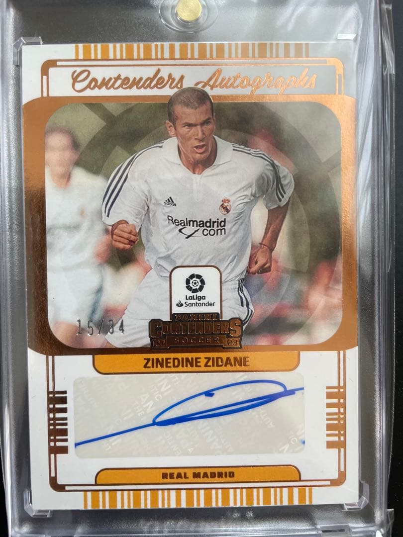 ジネディーヌ・ジダン　panini chronicles 直筆サイン　34枚限定