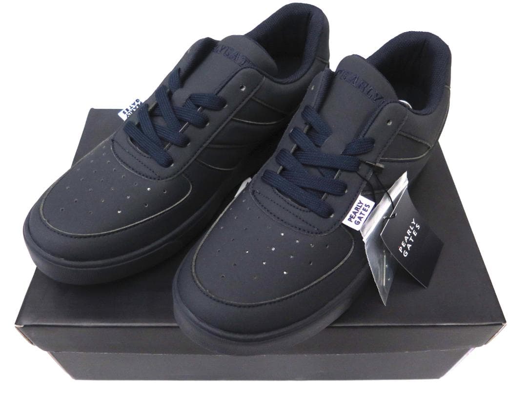 展示品●パーリーゲイツ●ローカット　ソフトスパイク　ゴルフシューズ　25.5cm