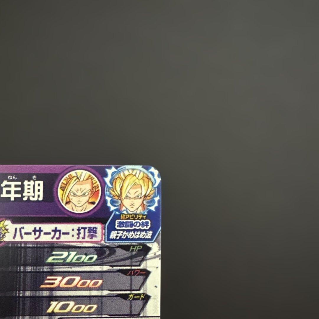 スーパードラゴンボールヒーローズ UGM1-SEC3 孫悟飯:少年期④