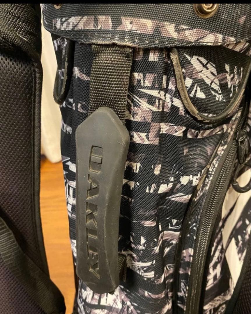 OAKLEY キャディバッグ ブラック/ホワイト