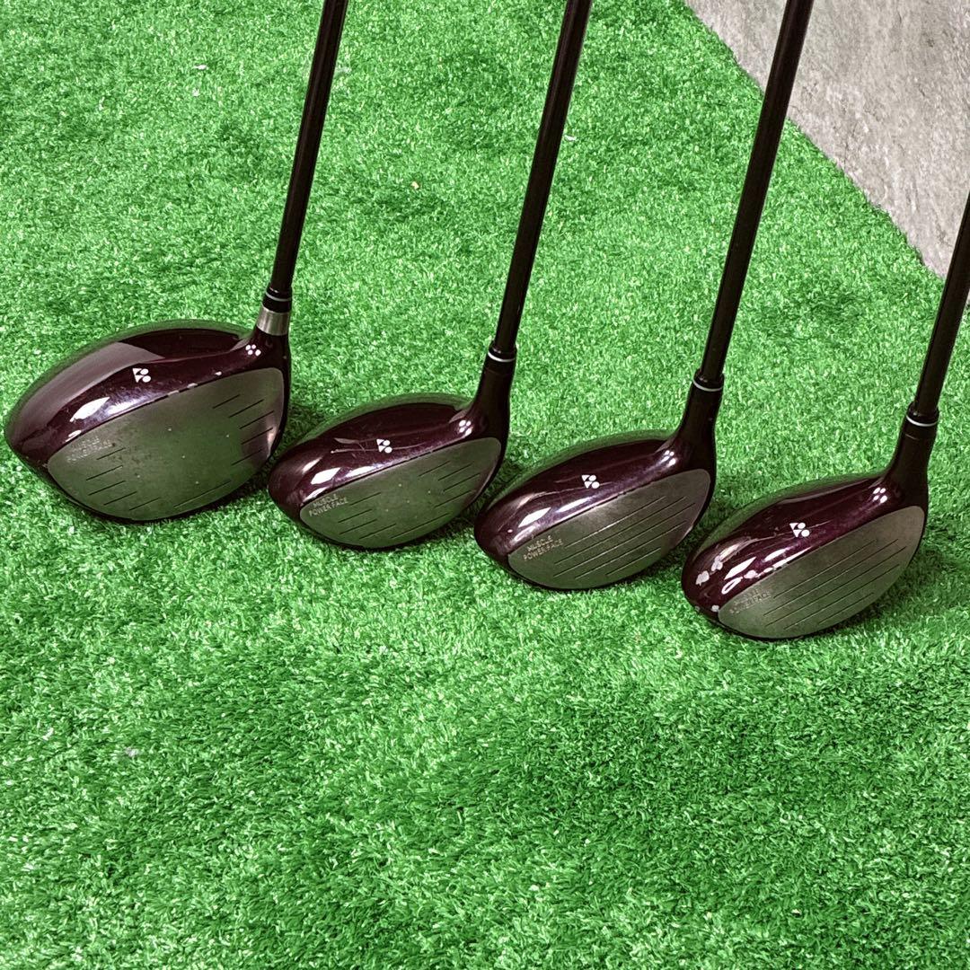 YONEX CYBER STAR 3000FL レディース ゴルフ 4本セット