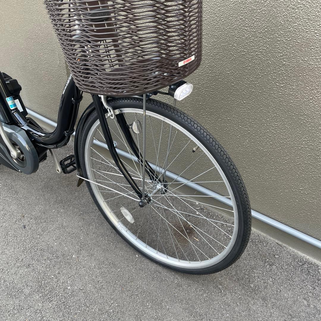 ヤマハ電動アシスト自転車26インチブラック