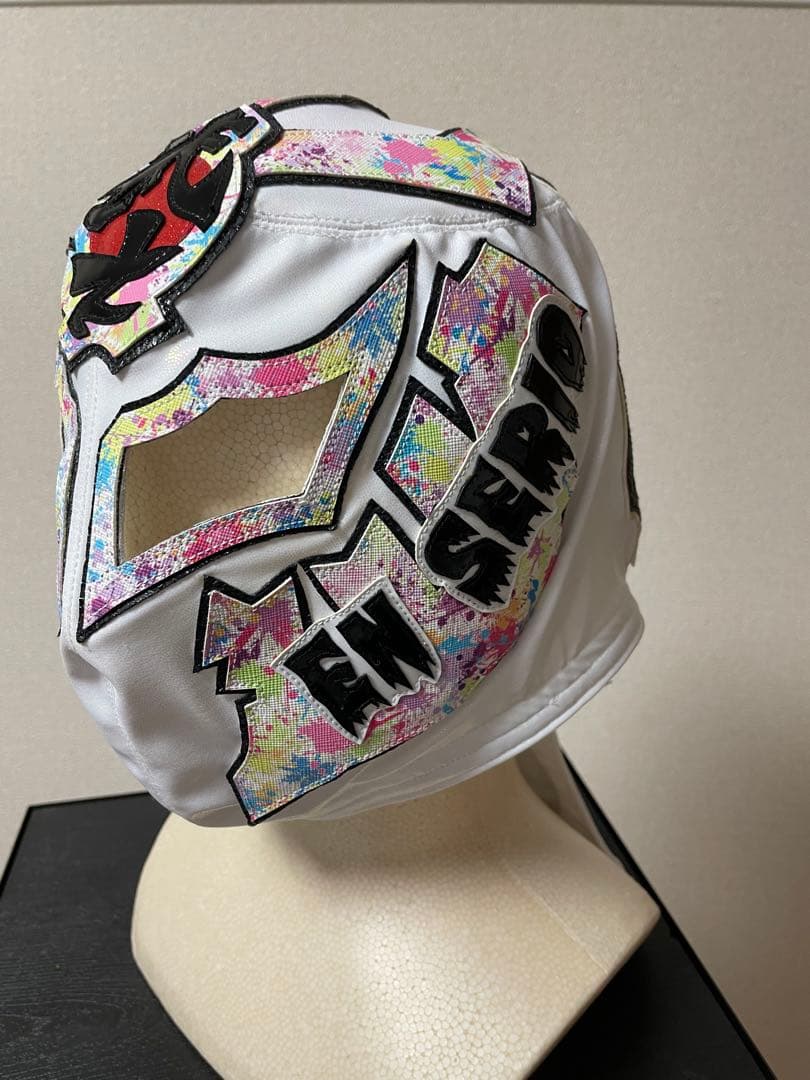 【おまけ付】新日本プロレス LIJ BUSHI 選手 着用マスク 高橋ヒロム