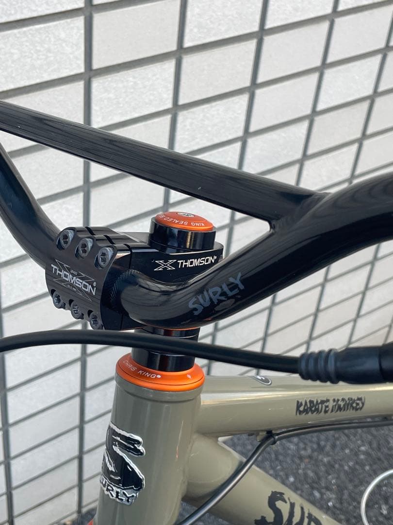 Surly カラテモンキー クリスキング サンライズバー Sサイズ シングル