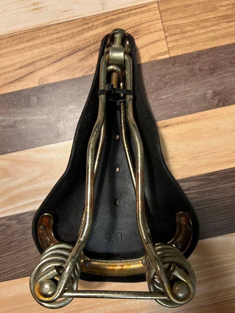 BROOKS レザーサドル スプリング付き