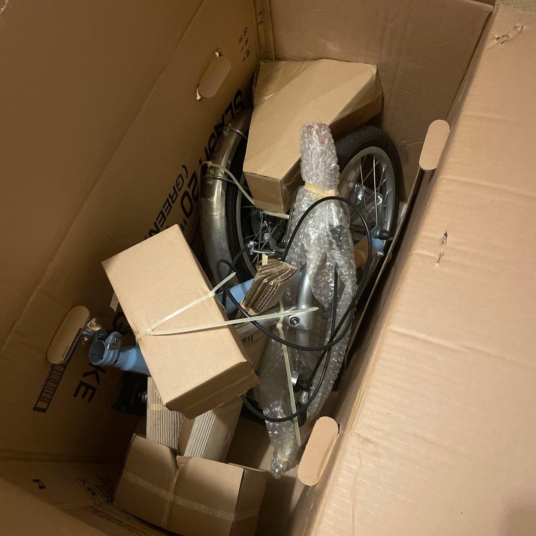 超希少未使用品　ボルボ 折り畳み自転車volvo 自転車 水色16インチ　自転車