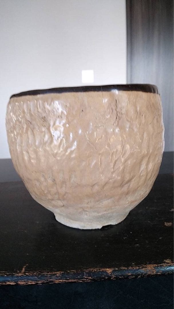 盆栽鉢　蘭鉢　古唐津　山野草鉢　皮鯨　古美術　中国美術　茶道具　植木鉢