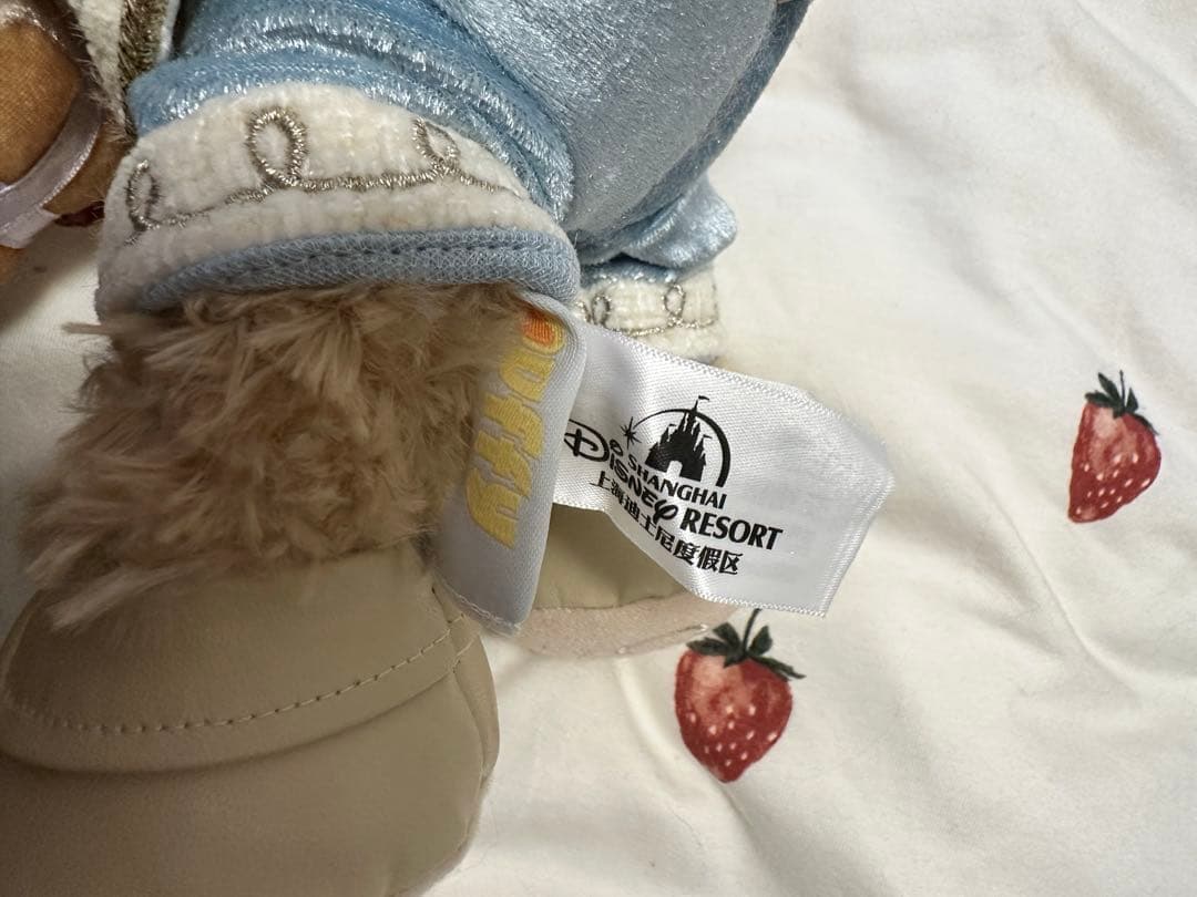 上海ディズニー　ダッフィー　シェリーメイ SSサイズ