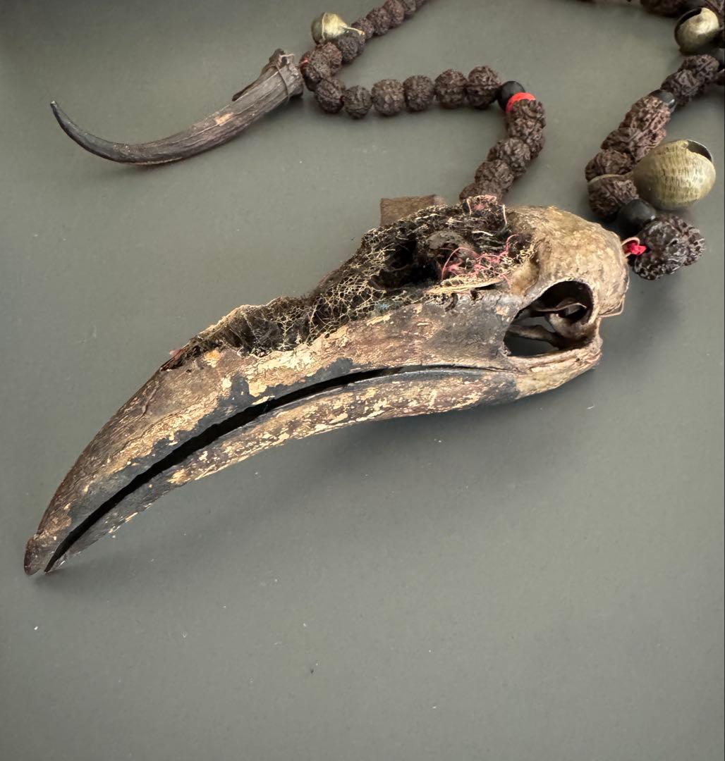 貴重★ オールドシャーマンネックレス / チベット ネパール インド 菩提樹