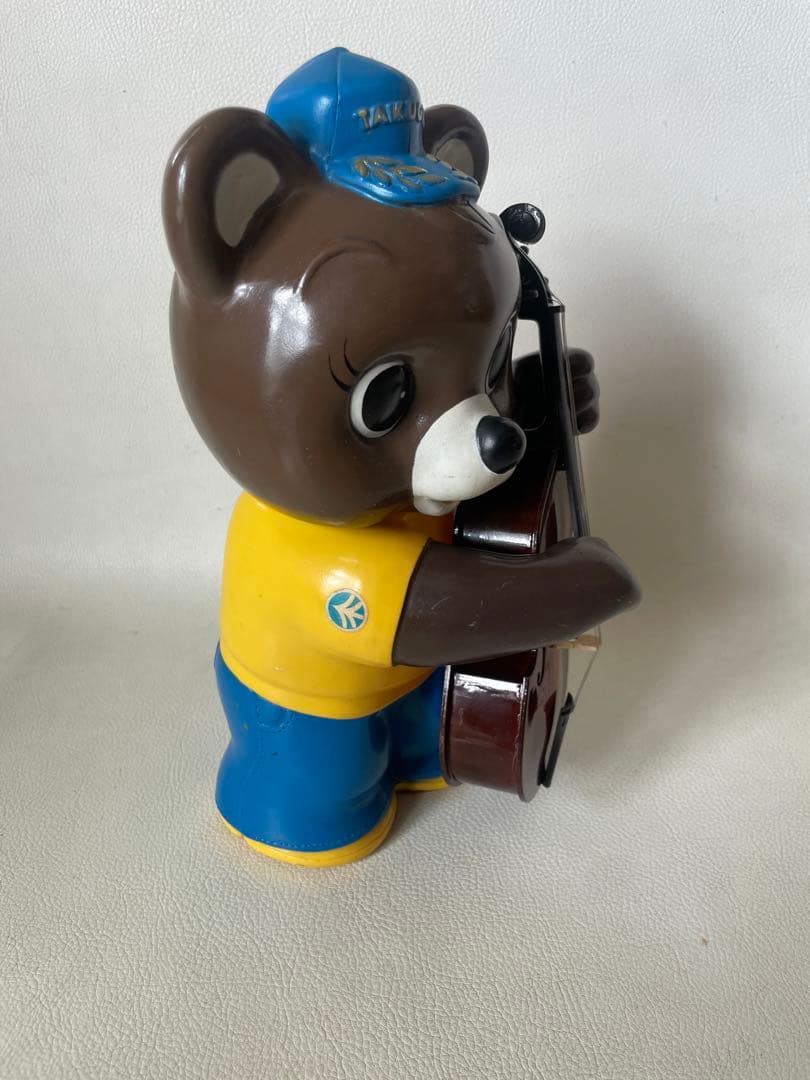 たくぎん たくちゃん 拓ちゃん ソフビ貯金箱 カウンター用 店頭用 コントラバス