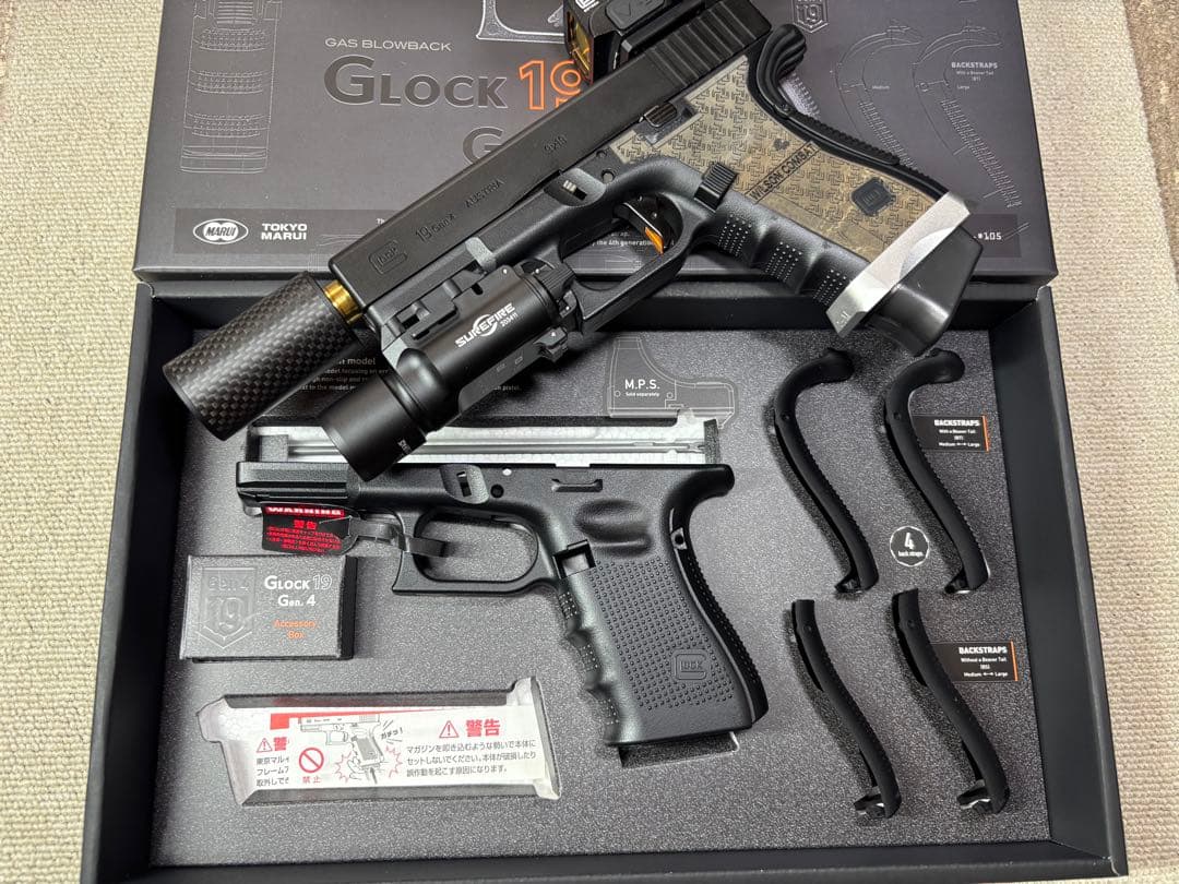 カスタム多数　東京マルイ　グロック19 Gen.4 カスタム品