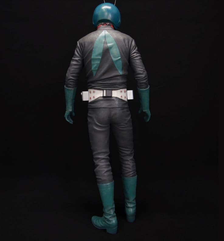 海洋堂　1/4 仮面ライダー旧1号メガソフビキット（新品、未使用）