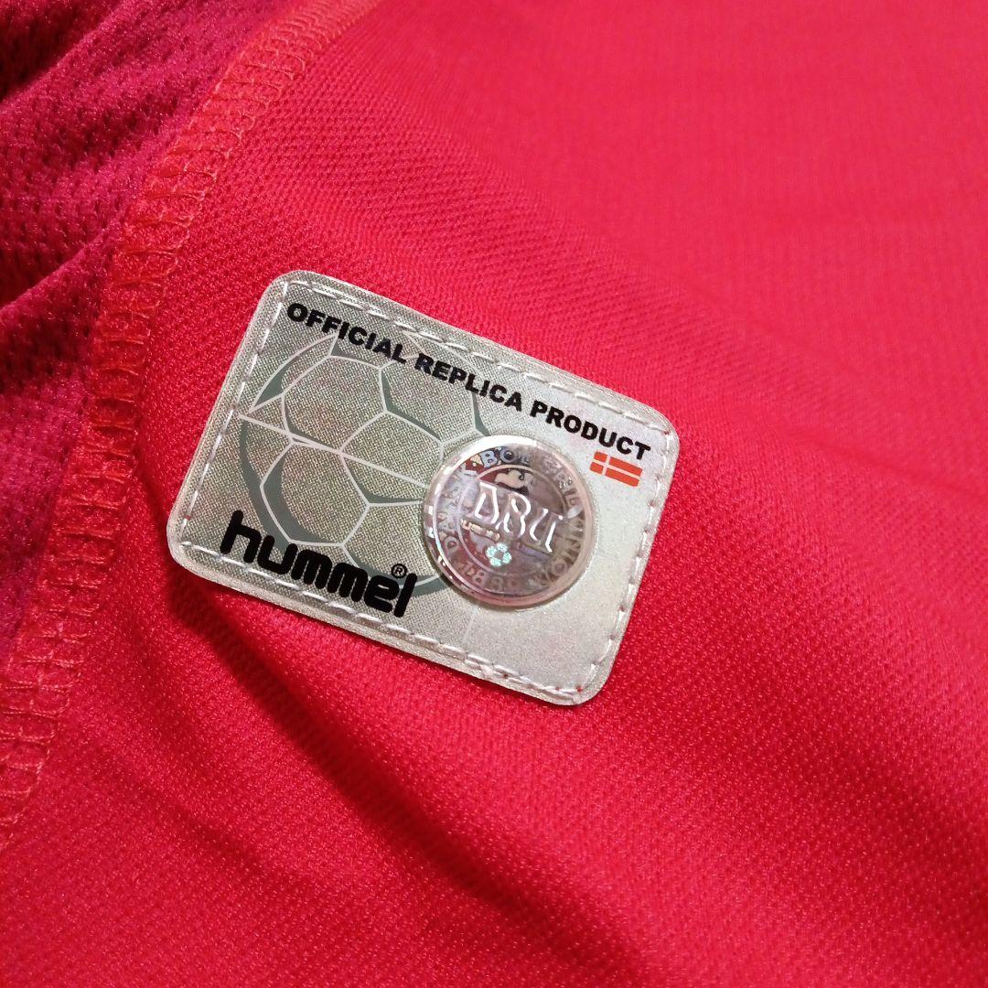 新品 2003年 サッカー デンマーク代表 半袖 ユニフォーム ヒュンメル