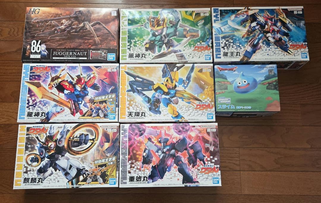 プラモデル　86-エイティシックス- ジャガーノート　魔神創造伝ワタル　セット