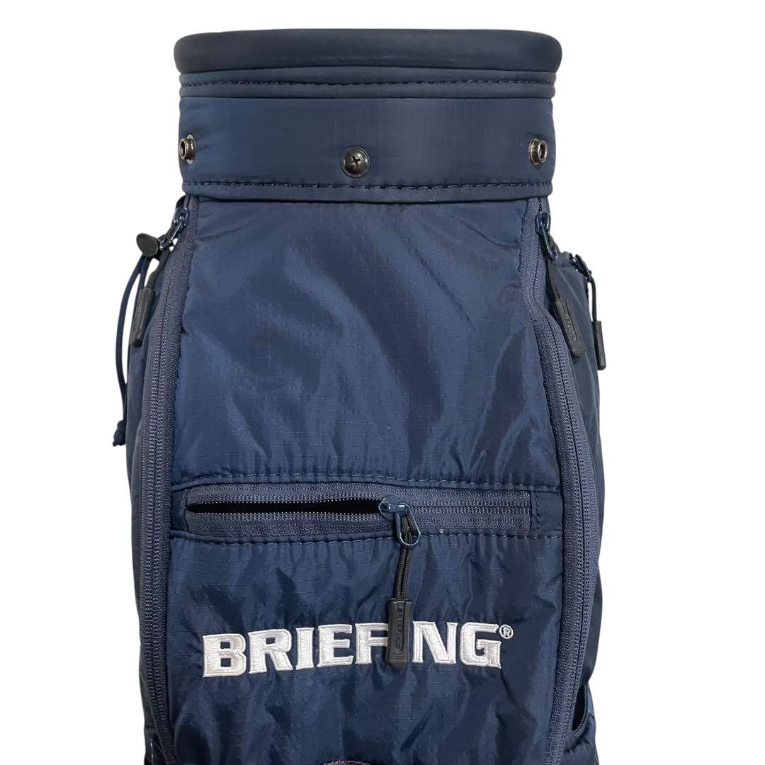 【極美品✨】BRIEFING 軽量 キャディバッグ CR-6 ネイビー ゴルフ