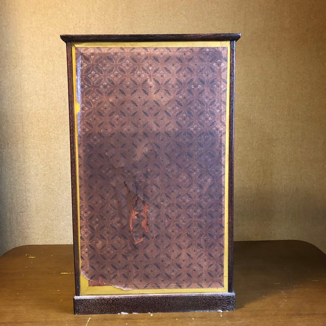 真珠　五重塔　模型　ガラスケース付き