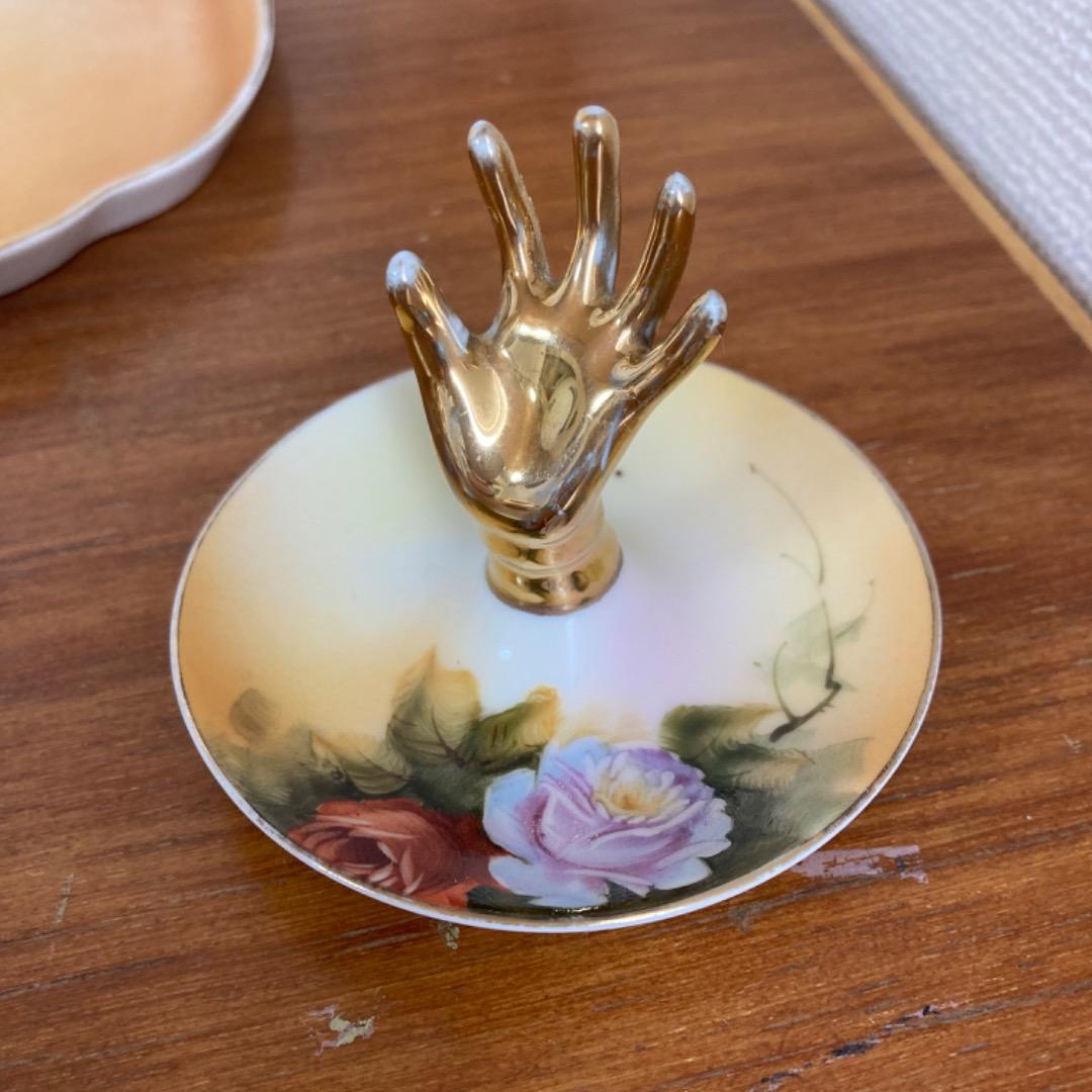 アールヌーボー　手描き　オールドノリタケ イギリス　ドレッサーセット