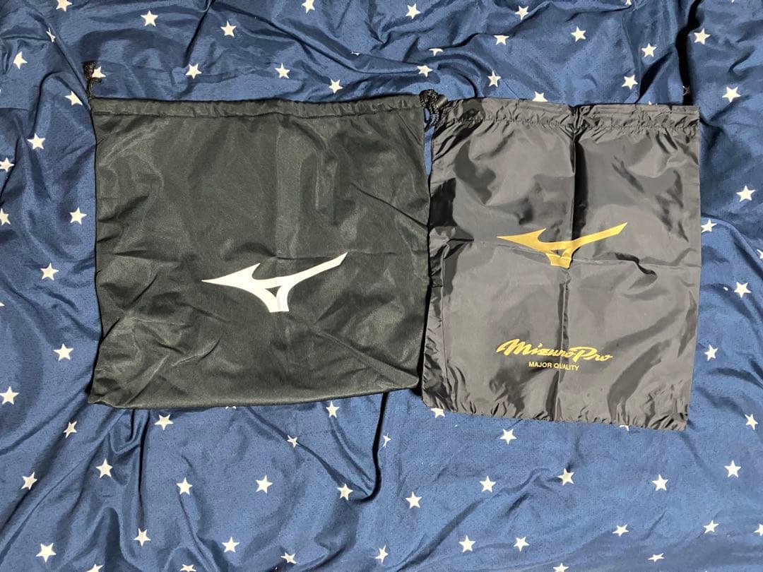 激レア品ミズノプロ野球ソフト収納袋7枚セット売り非売品　新品未使用　まとめ売り