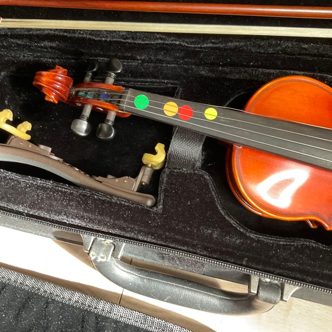 バイオリン 本体 ケース付き　1/16 gragioso 2才用
