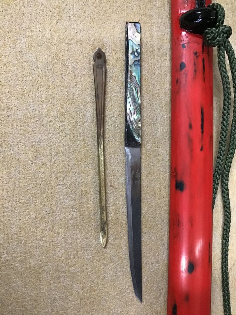 寸延短刀外装拵え