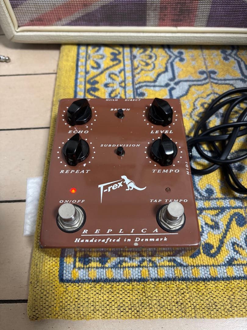 最初期　T-Rex Replica Delay ギターエフェクター　Ver 1