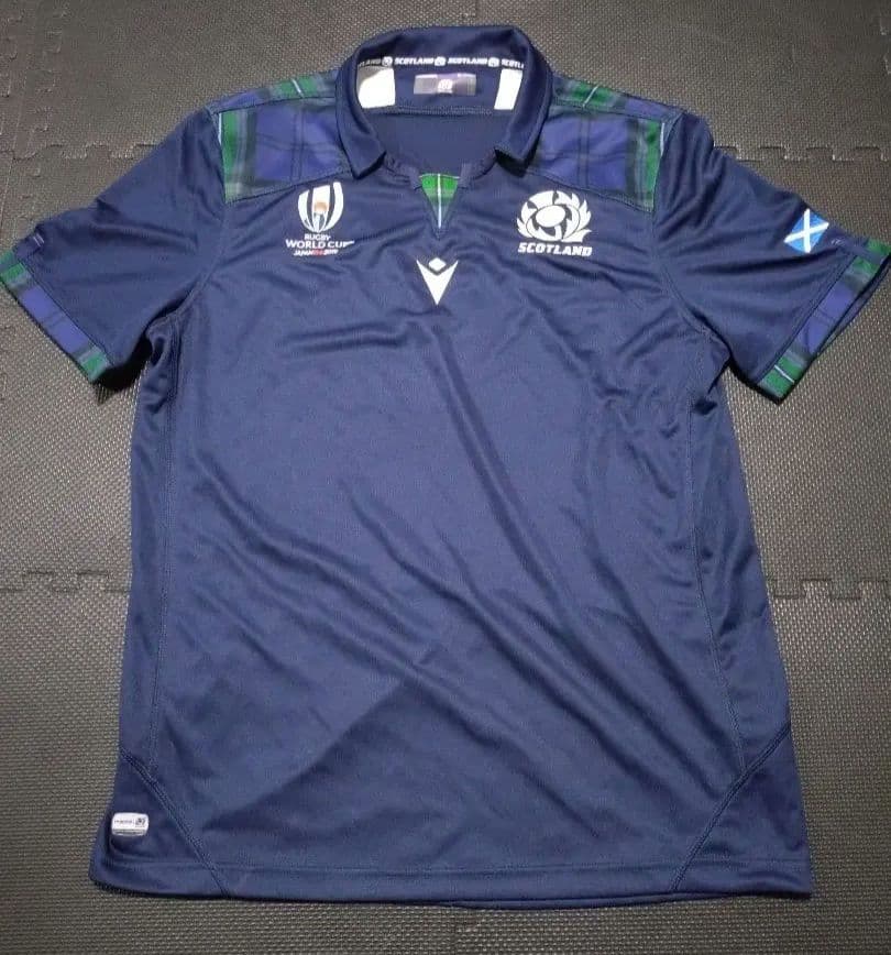 マクロン　ラグビースコットランド代表ホームレプリカジャージ　2019