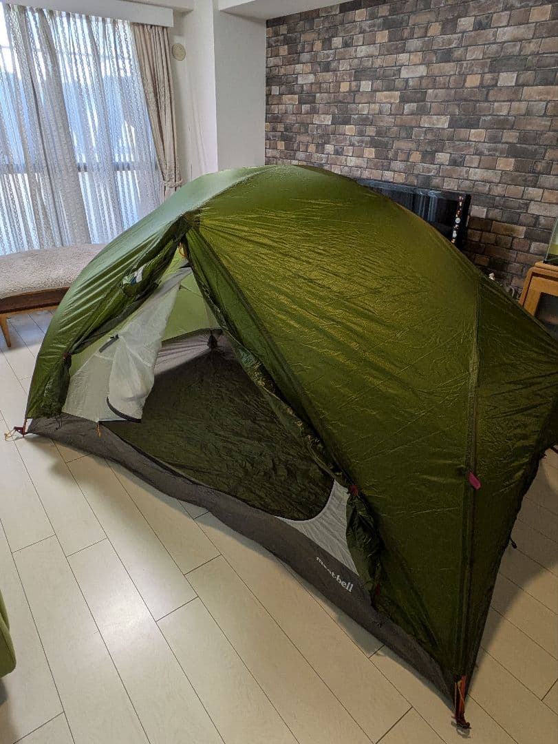 mont-bell Luna Dome 2 テントセット　別売り2アイテム付き