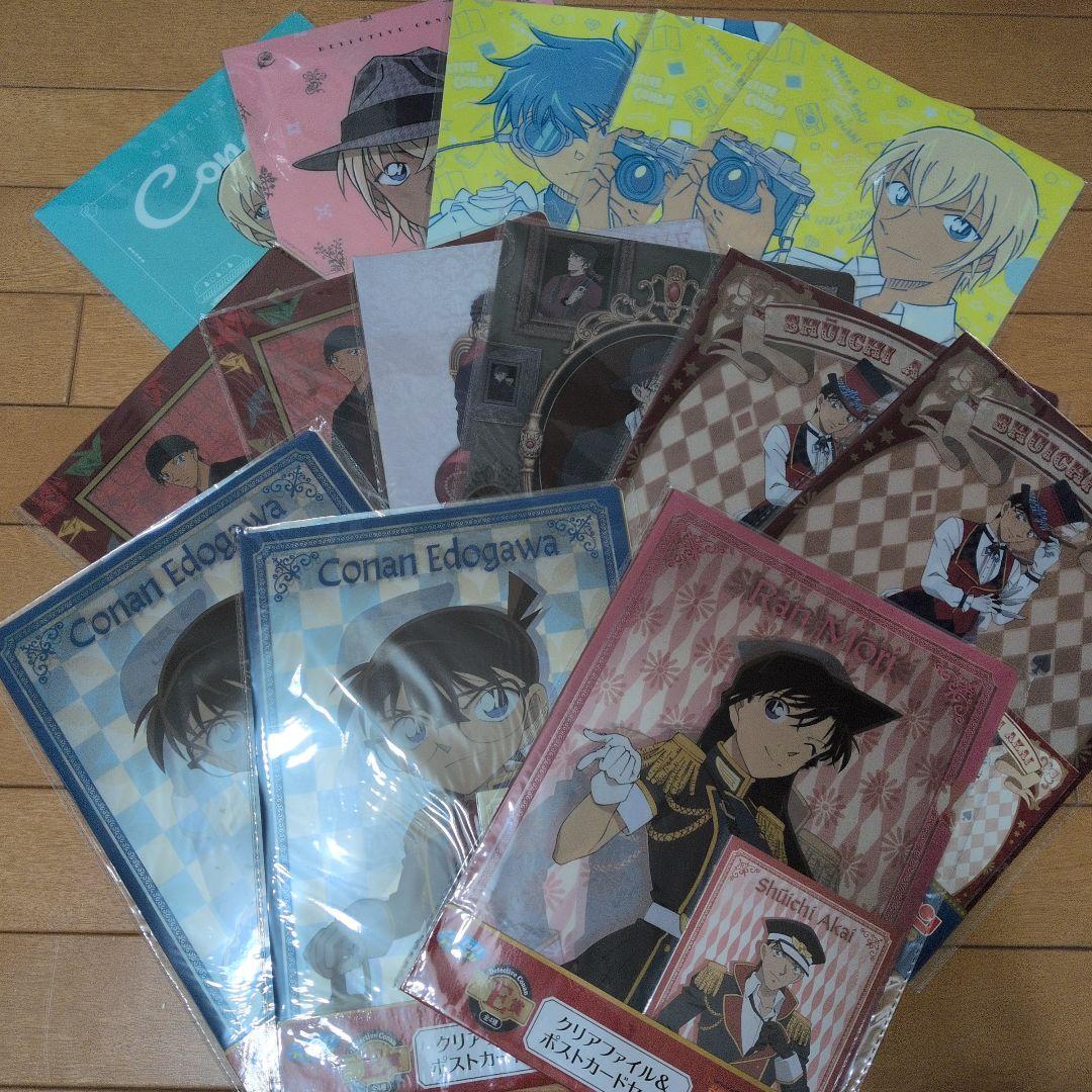 名探偵コナン◆クリアファイル◆安室◇赤井◇キッド◇新一◇蘭◇松田◆70枚以上