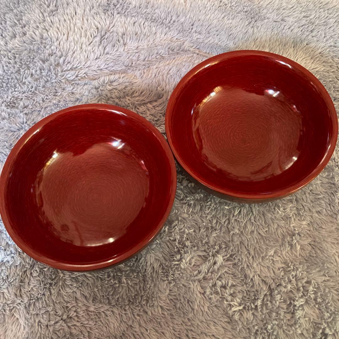 香川の漆器　後藤塗　多用ボール２個