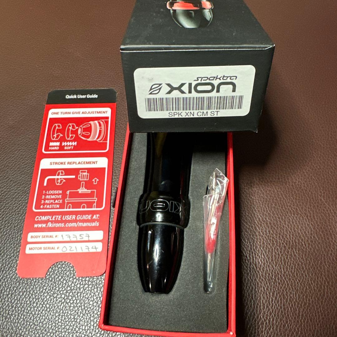 タトゥーマシン FK Irons Spektra Xion ブラック　ジャンク