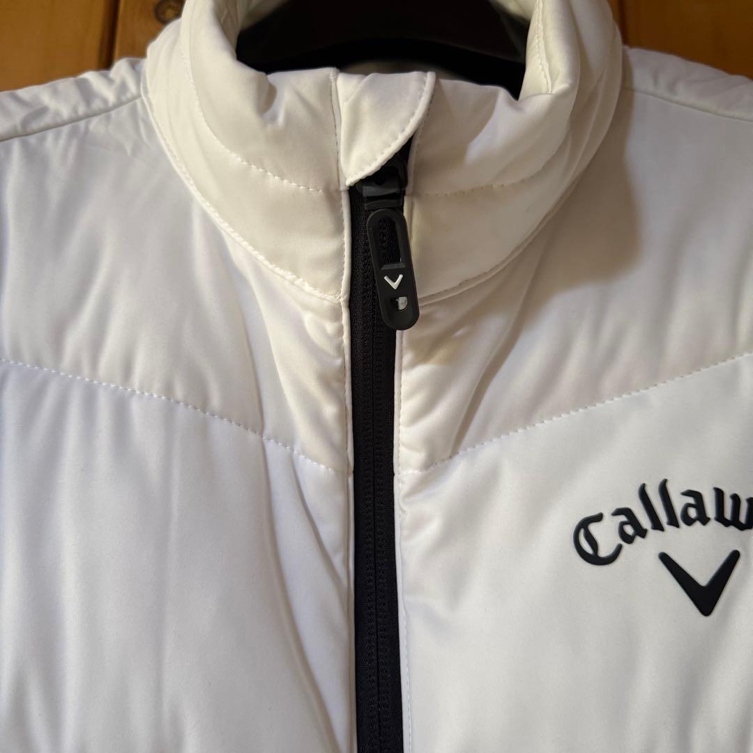 Callaway/メンズゴルフウェア/スターストレッチフルジップ中綿ベスト/M
