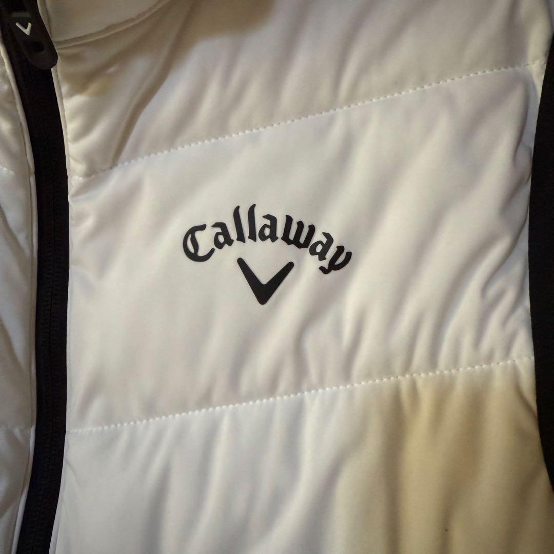 Callaway/メンズゴルフウェア/スターストレッチフルジップ中綿ベスト/M