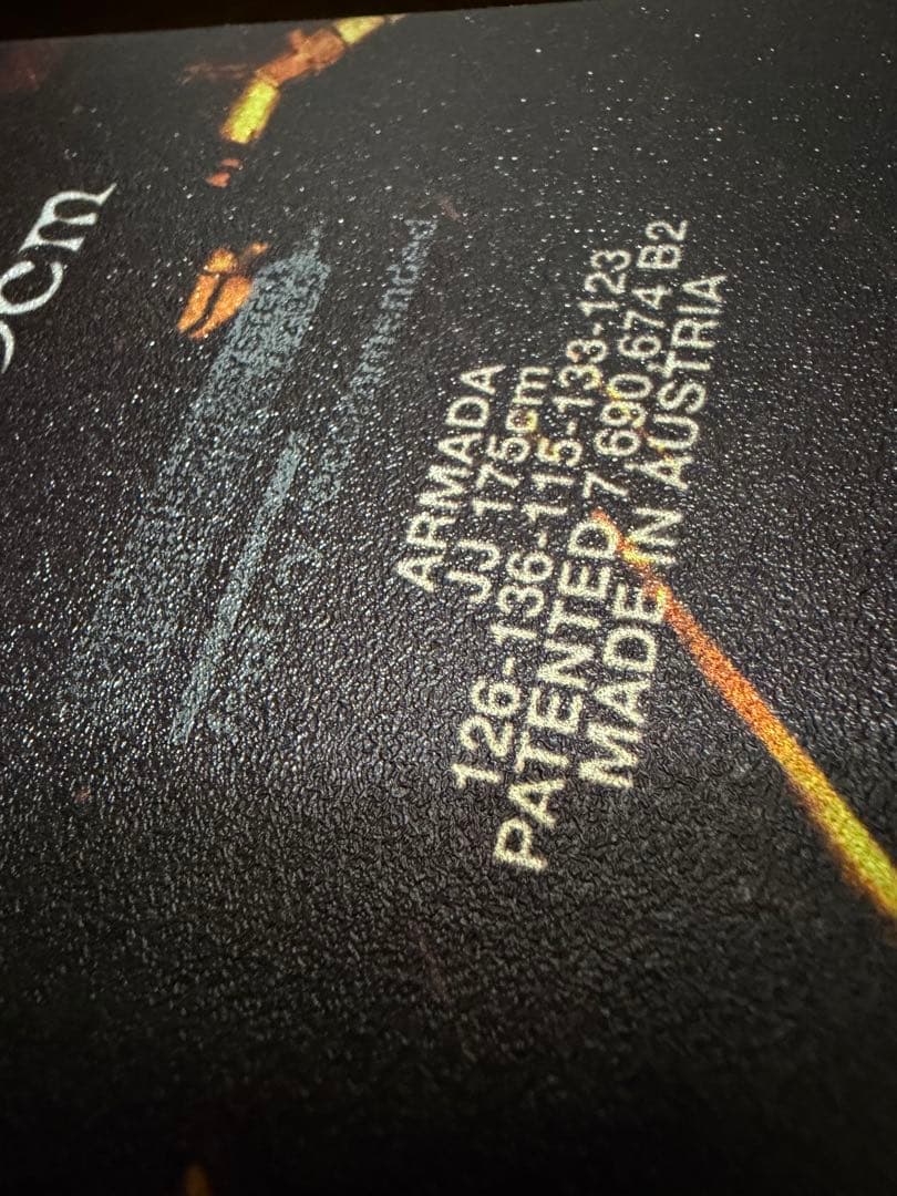 スキー ARMADA JJ 175cm marker griffon gripwalk