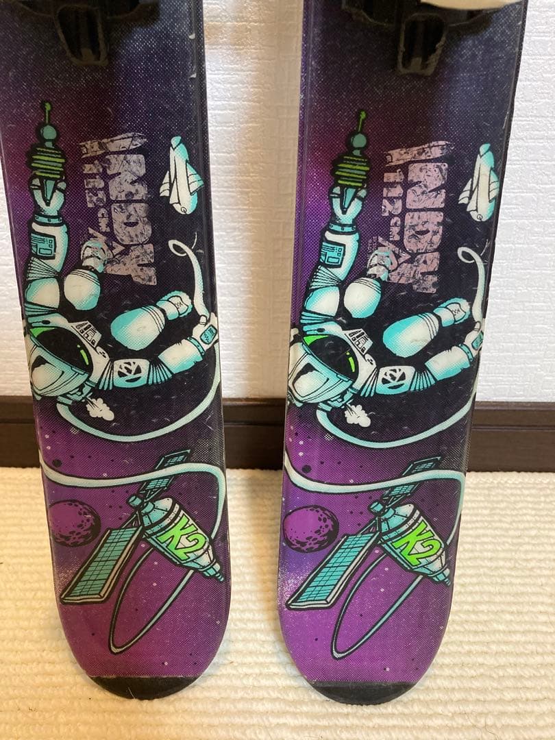 【HOTWAX・チューンナップ済み】K2 INDY 112㎝ ストック4点セット