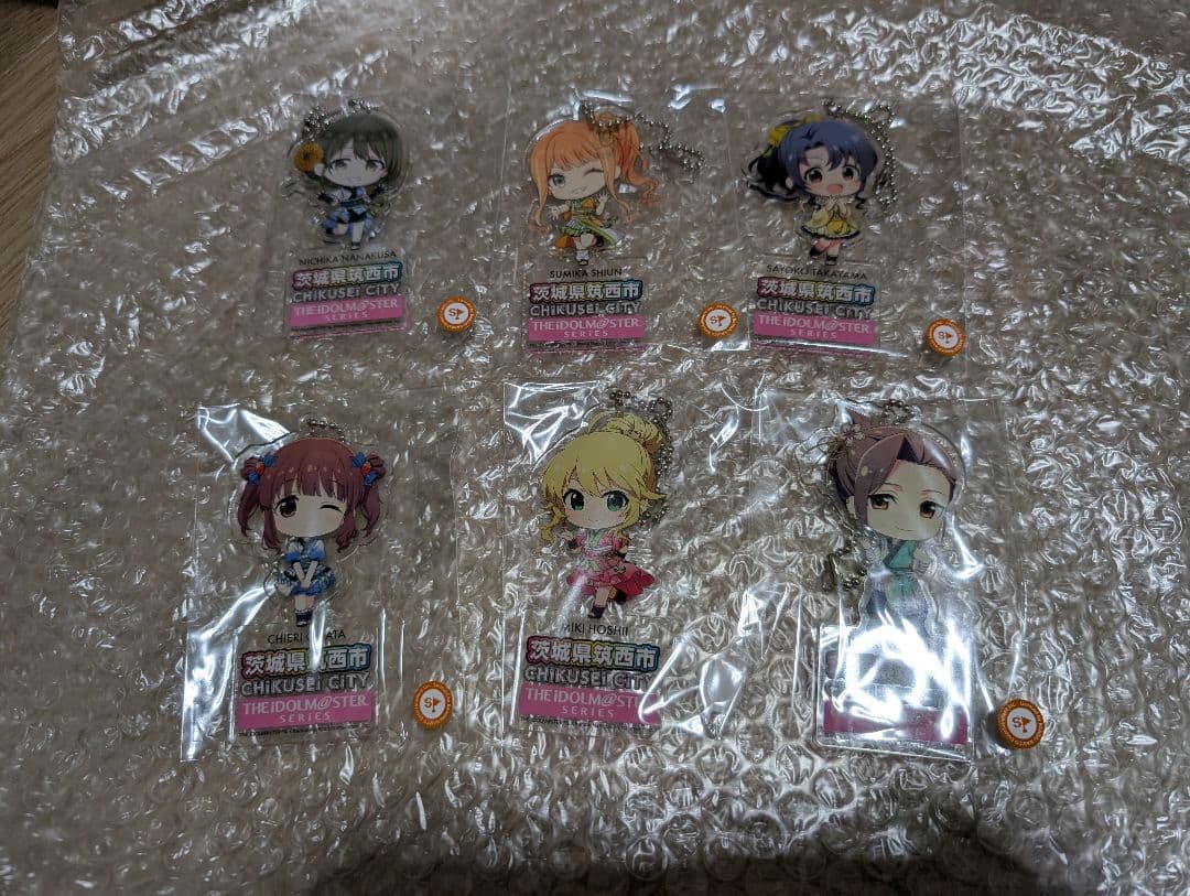 アイドルマスター　アクリルキーホルダー　茨城県筑西市　ふるさと納税