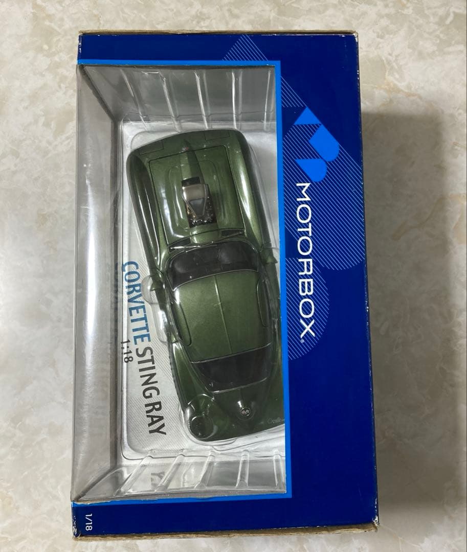 MOTOR BOX CORVETTE STINGRAY 1/18 京商　超レア