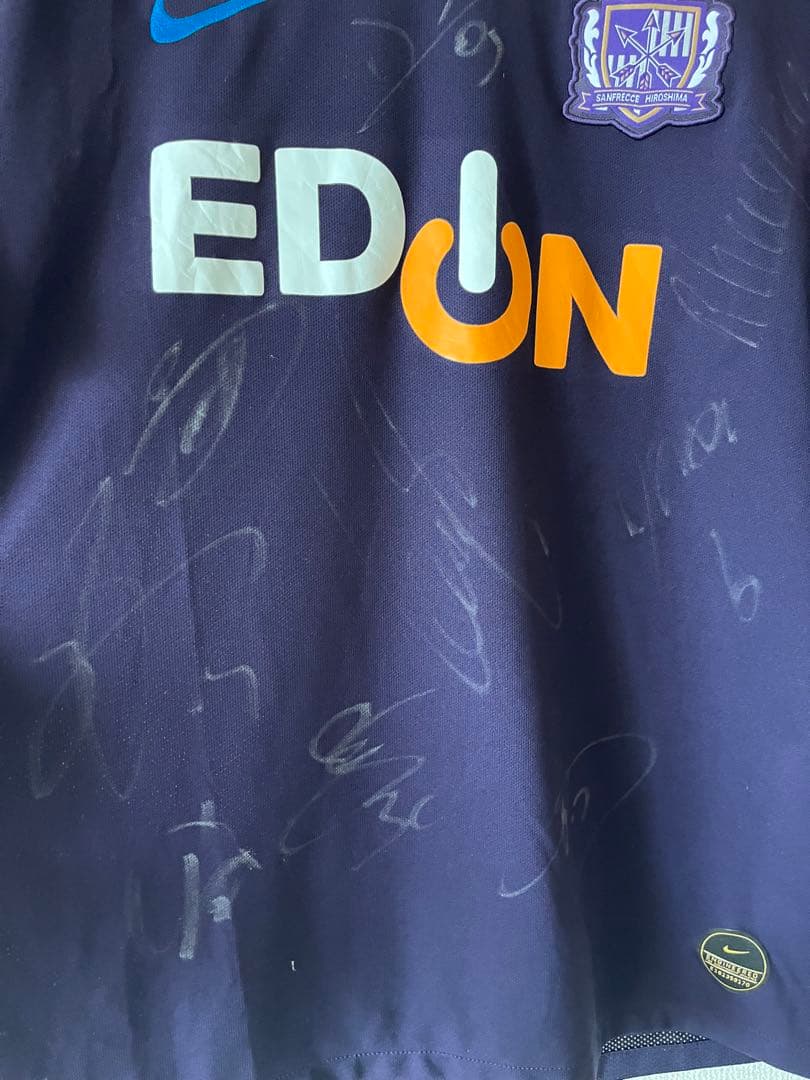 サイン入りサンフレッチェ広島ユニホーム※非売品