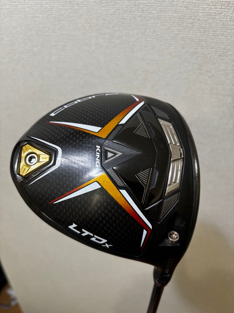 コブラKING LTDX ドライバー/純正シャフトツアーAD 6Sヘッドカバー付