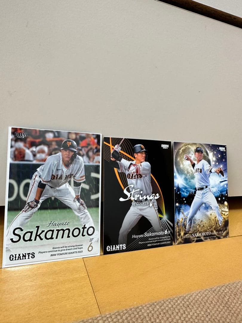 BBM2023 巨人　坂本勇人　花火柄パラレル　ファイナルナンバー&おまけ付き