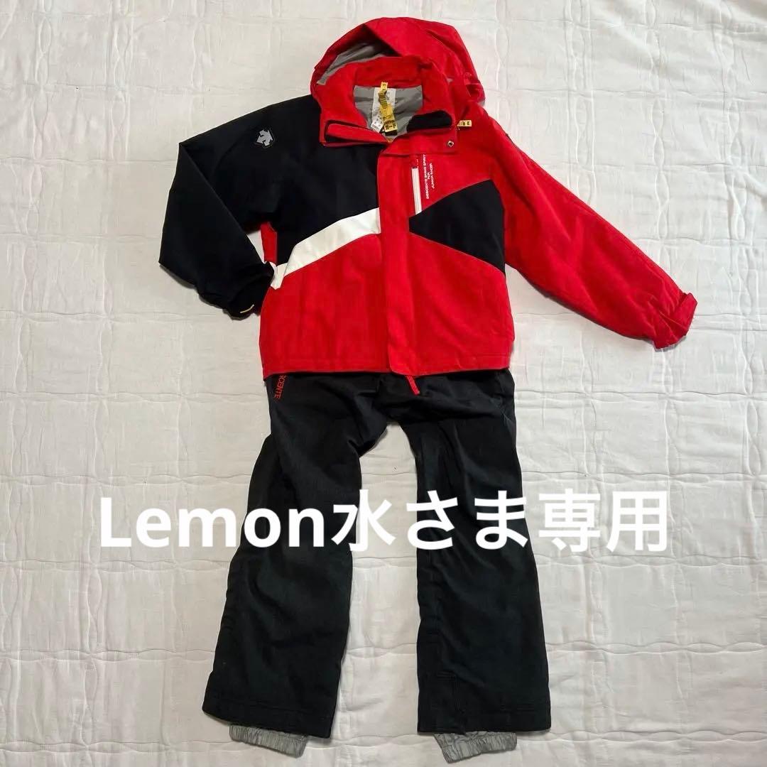 DESCENTE デサント140cm子ども用スキーウェア セット