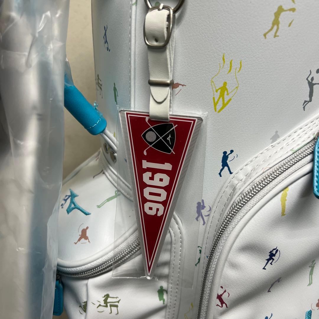 【新品未使用！】　ミズノキャディバック　カラフル