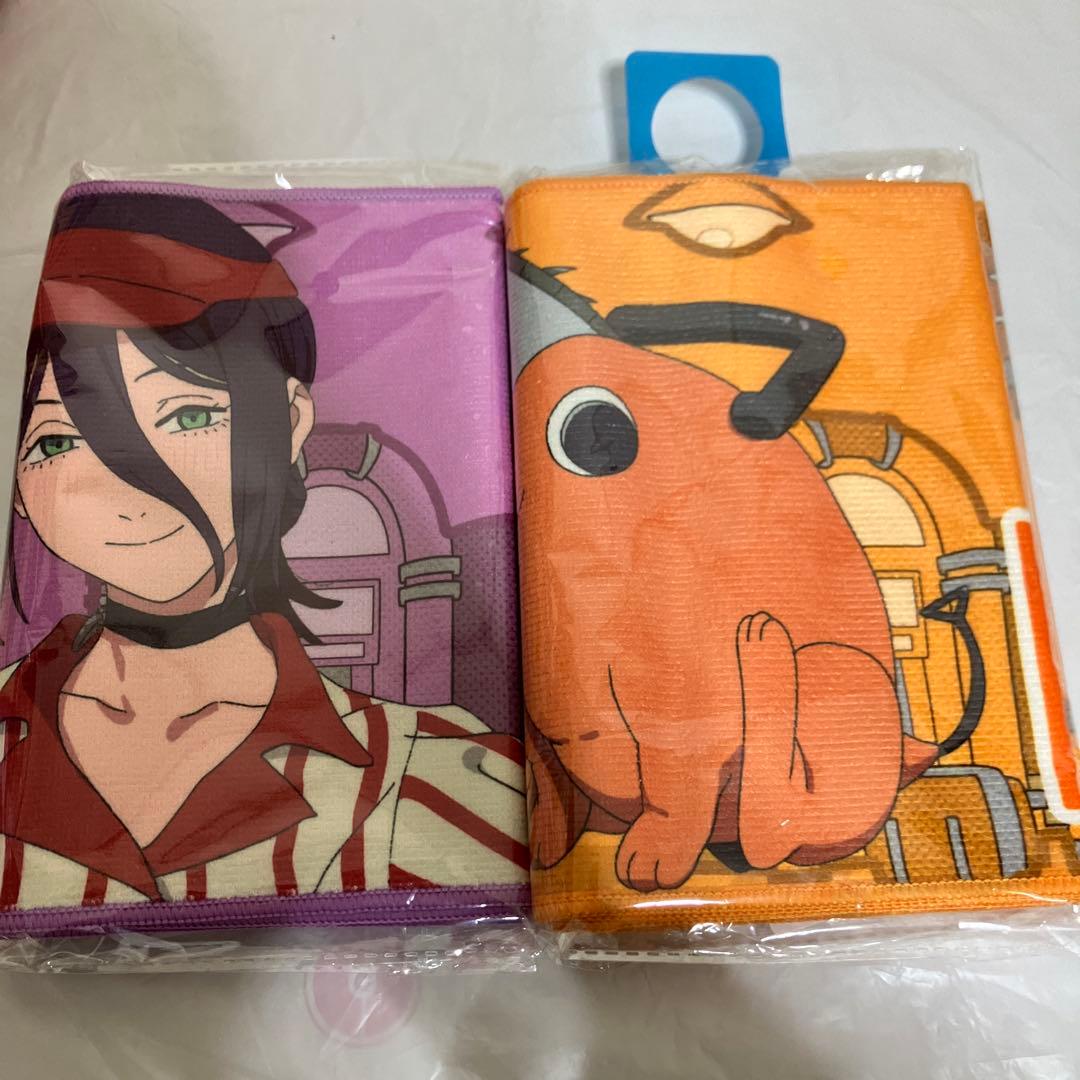 ラウンドワン限定　チェンソーマン　マフラータオル 6枚